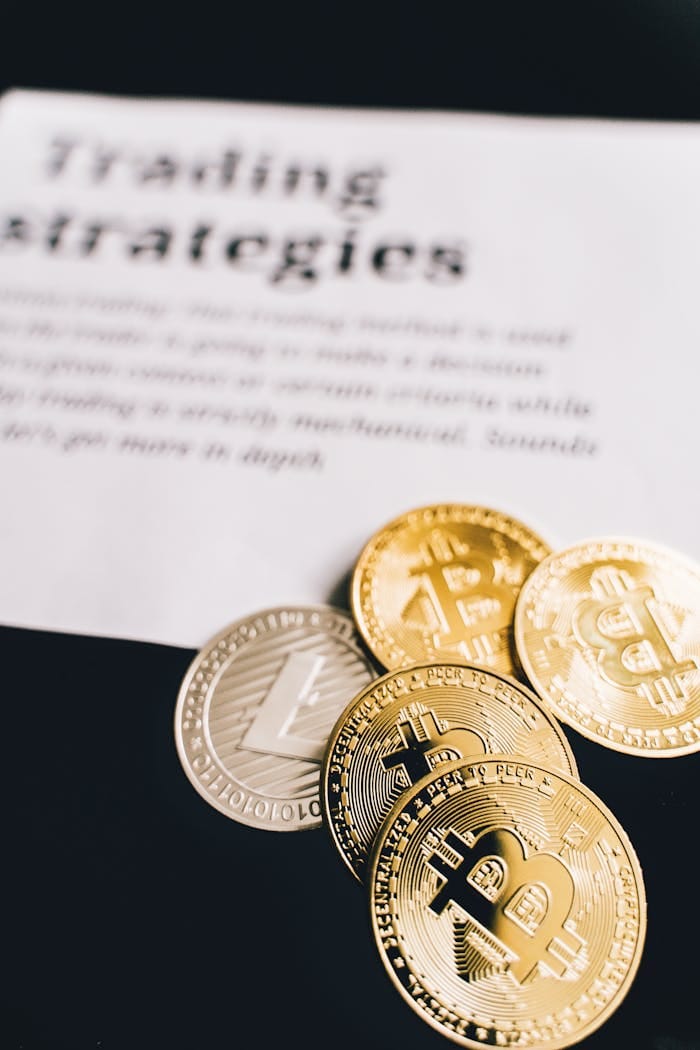 Home 4 bitcoins in close up shot 6771652